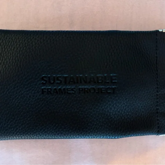 Reality Sustainable Eyewear Black and Gold Framed Sunglasses - Picture 4 of 5